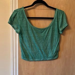 Plain summer crop top